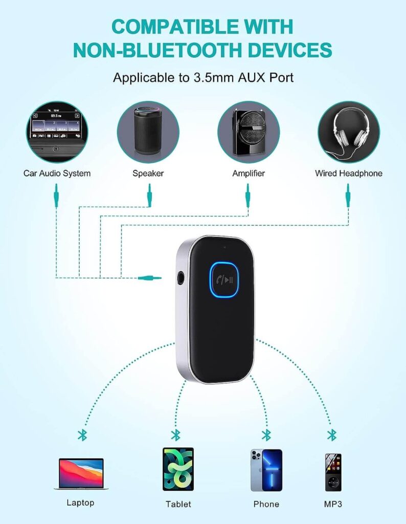 Bluetooth Aux Adapter for Car