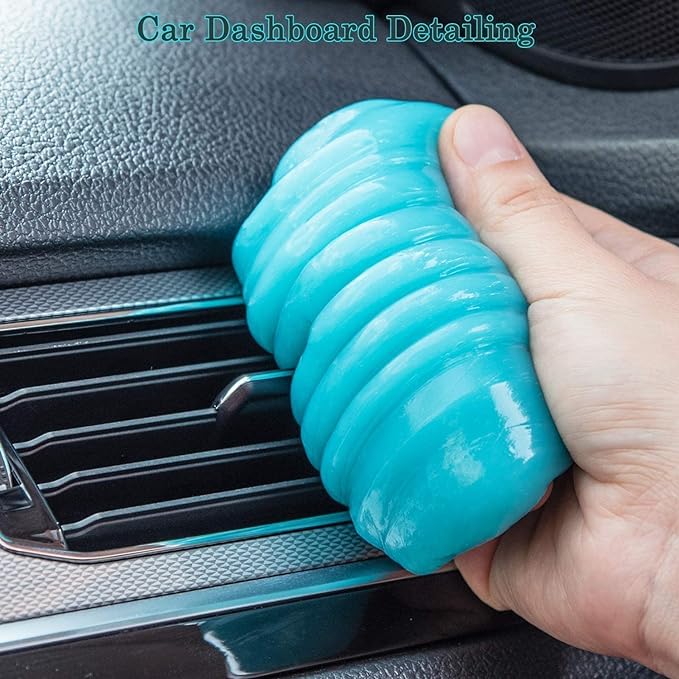 Cleaning Gel for hard to reach area in car